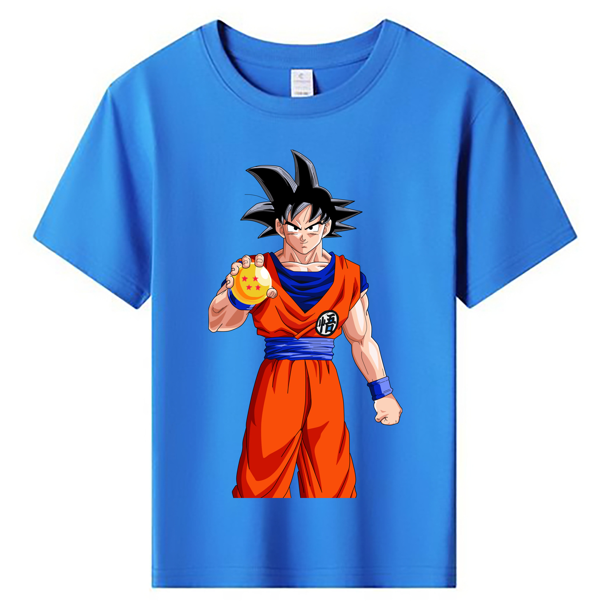 （画像用） ドラゴンボール 孫悟空（そん ごくう）Son Goku カカロット DRAGON BALL Kakarotto 綿100％キッズTシャツ（フロントプリント）